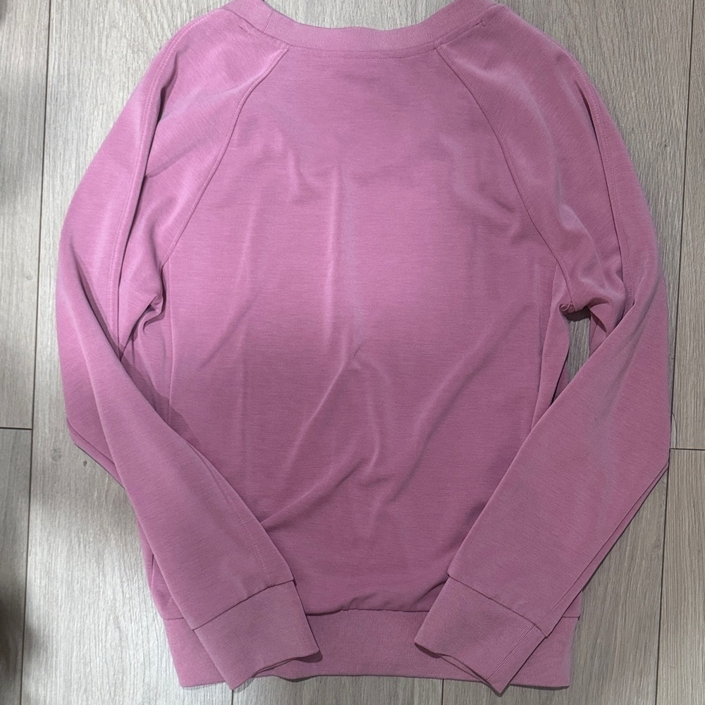 Athleta Pink/ Mauve Long Sleeve Sweater size Small - Picture 5 of 5